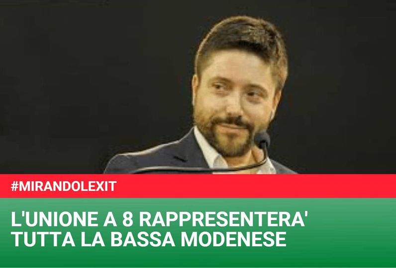 La nuova Unione rappresenterà tutta la Bassa Modenese